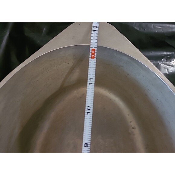 Vintage Club Aluminum Hammercraft Cookware 6 Qt Oval Roaster Dutch Oven - Picture 11 of 12